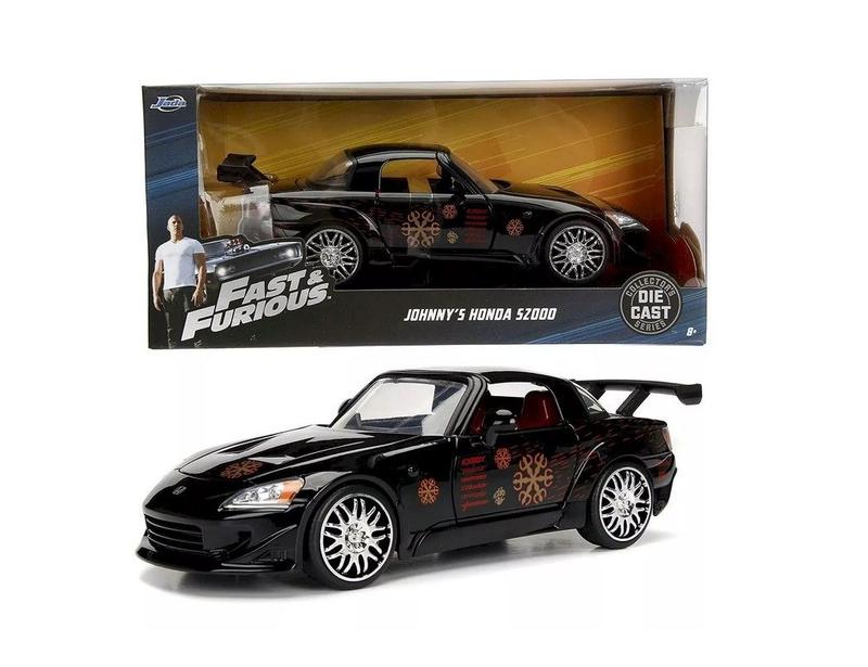 JADA Fast & Furious ジョニー　ホンダ　S2000 Velozes E Furiosos Johnny's Honda S2000 - 1/24 - Jada - Carrinhos